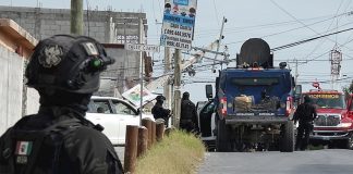 Authorities in Miguel Alemán.