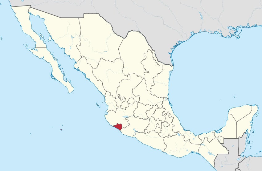 Colima is Mexico's fourth smallest state.