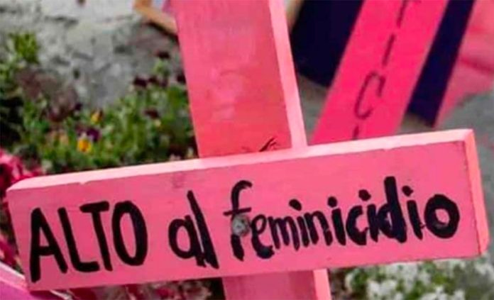 'Stop femicide,' a common slogan at protests against gender violence.
