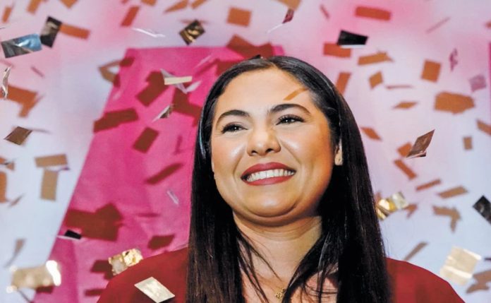 Indira Vizcaíno, Morena governor-elect in state of Colima, Mexico