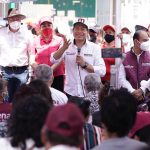 Morena party head Mario Delgado