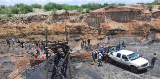 The Coahuila coal mine where six miners are missing.