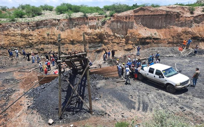 The Coahuila coal mine where six miners are missing.