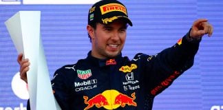 Mexican driver Sergio Pérez