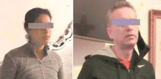 Roberto Sandoval and his daughter Lidy, who were arrested Sunday.