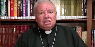 Cardinal Juan Sandoval.