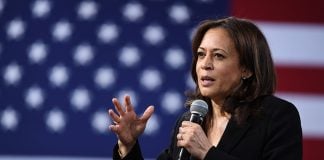 United States Vice President Kamala Harris.