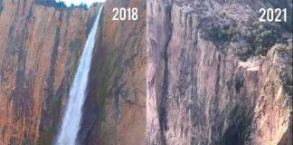 The Basaseachi waterfall