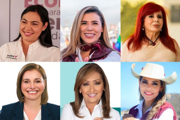 Mexico's six new female governors