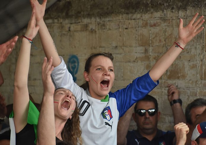 Chipilo, Puebla, residents cheer on Italy during UEFA Euro Championship
