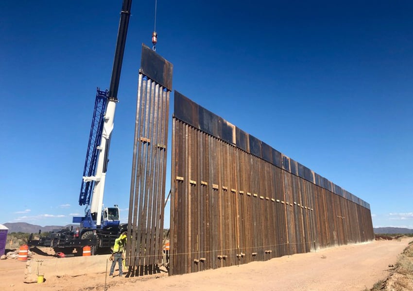 Construction of the United States-Mexico border wall