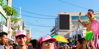 Pride march in Culiacán, Sinaloa, in 2019