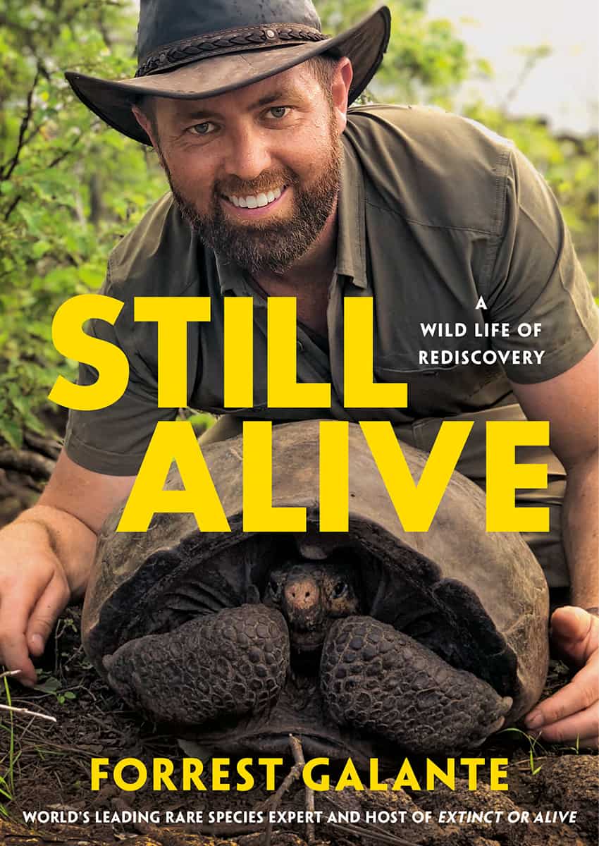 Galante's new memoir, Still Alive: A Wild Life of Rediscovery