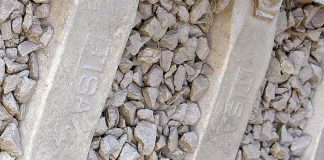 ballast on the Mexico City Metro