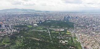 Chapultepec Park in Mexico City.