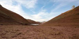 A dried-up waterway is sign of the times in many parts of Mexico.