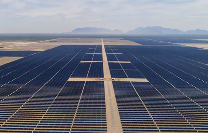 Enel's solar farm in Coahuila, currently the largest in Mexico.