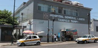 The ISSSTE General Hospital in Tampico, Tamaulipas.