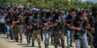 Los Machetes were presented to citizens on Sunday.