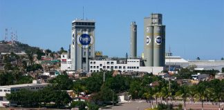 The Pacífico brewery in Mazatlán.