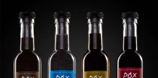 Four of the 20 flavors of pox made by Posheria.