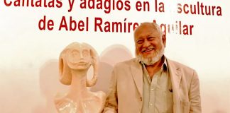 Ramírez at an exhibition of his work in 2019.