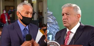 Jorge Ramos and President López Obrador