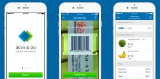 The Sam's Club Scan&Go app.