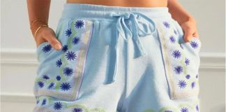 The contentious shorts sold by Anthropologie.
