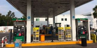 A Pemex station in Guadalajara.