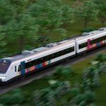 An artist's conception of the Maya Train.