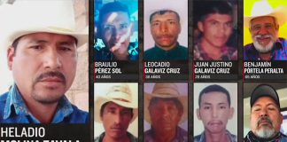 Nine of the 10 men missing since July 14 in Sonora.