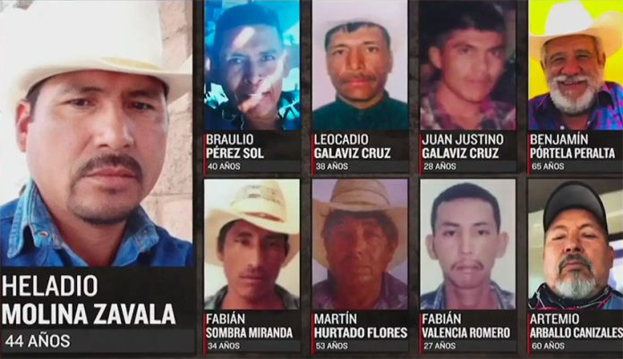 Nine of the 10 men missing since July 14 in Sonora.