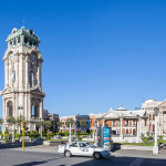 Pachuca's clock tower built for Centennial of Mexico's independence