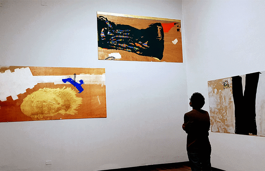 Aníbal Delgado’s paintings at Hospicio Cabañas Museum