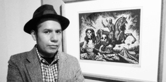 Mexican artist Sergio Sánchez Santamaría.