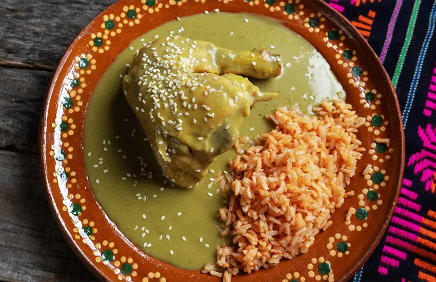 Pipian Verde sauce