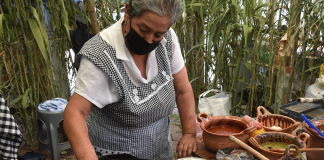 Feria de la Nuez de Castilla in San Pedro Yancuitlalpan, Puebla