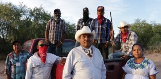 still from the film Laberinto Yo’eme