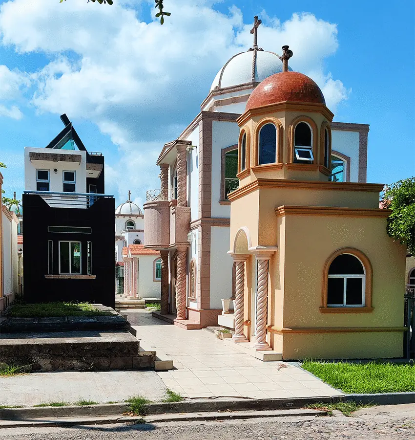 narco tombs in Culiacan, Sinaloa