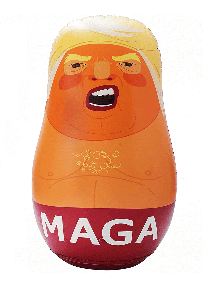 Trump punching bag