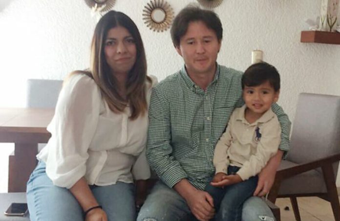Khalil Bakhtiyari and Fernanda Olivares with their son Alexander