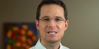 Ricardo Anaya in the video posted Monday.