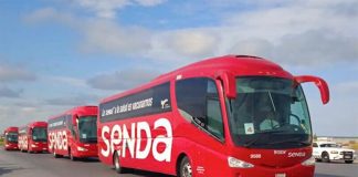 buses head north with candidates for Covid vaccine.