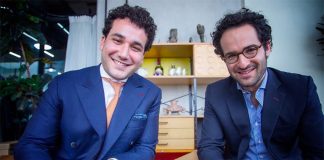 Apoj, left and Poritz of Credijusto.