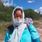 Martha Castillo was among searchers at a site earlier this month in Tamaulipas