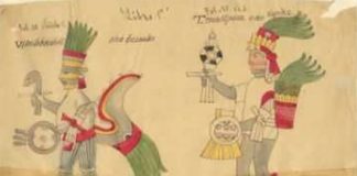 Illustrations from the Florentine Codex, which highlights Nahua perspectives of the Conquest.