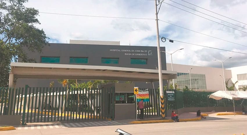 Bahía de Banderas hospital in Nayarit has been overwhelmed.