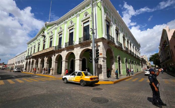Municipal headquarters in Mérida