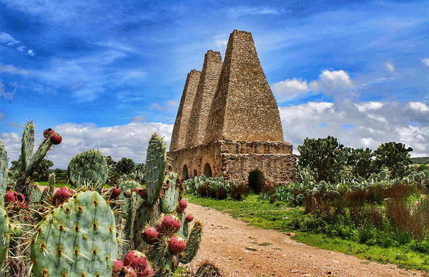 "Jesuit Ovens" in Mineral de Pozos, Guanajuato